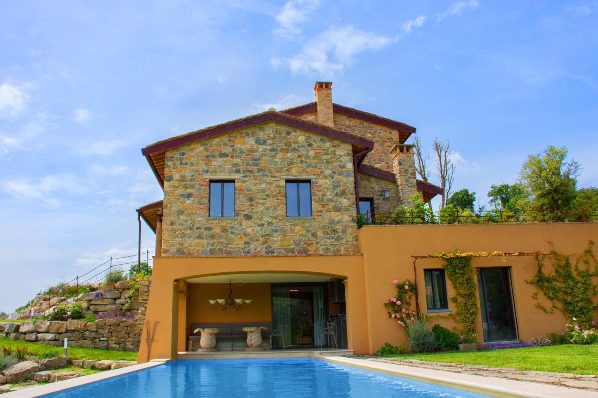 Villa Privata Con Piscina A Riparbella カステッリーナ・マリッティマ エクステリア 写真