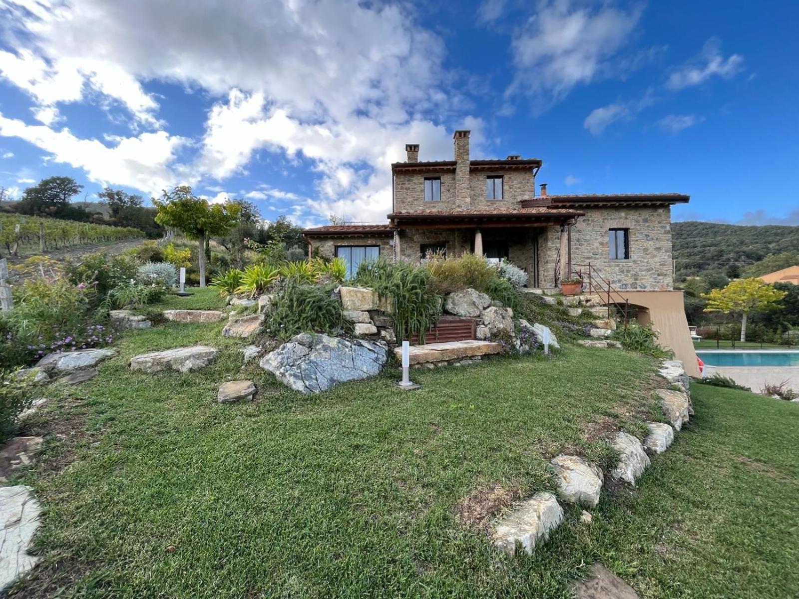 Villa Privata Con Piscina A Riparbella カステッリーナ・マリッティマ エクステリア 写真
